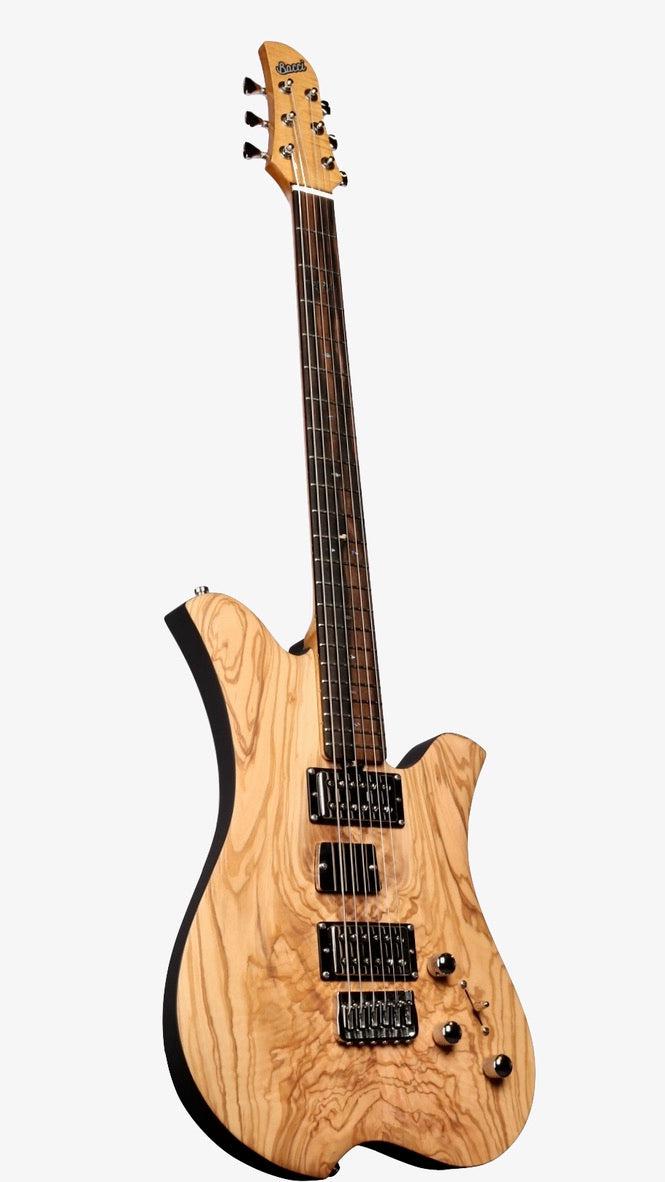 Bacci Leonardo Dual Output Olivo NAMM 2024 Edition #110BLF00066 - Bacci - Heartbreaker Guitars