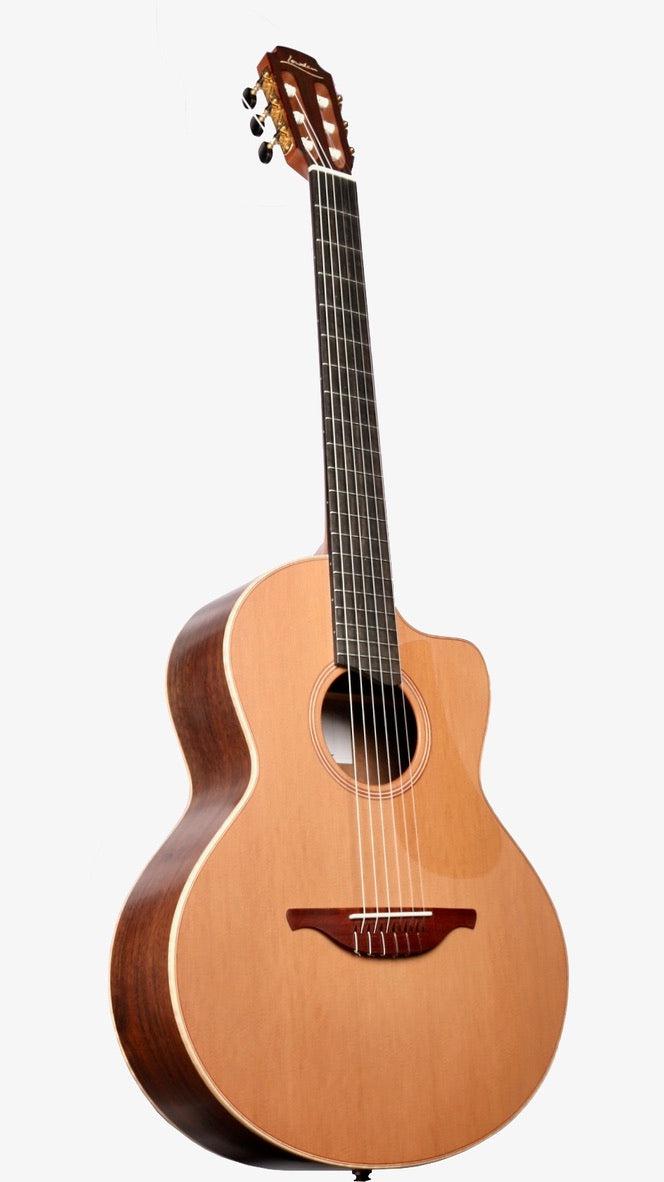 Lowden S23J Nylon Jazz Model Red Cedar / Walnut #27472 - Lowden Guitars - Heartbreaker Guitars
