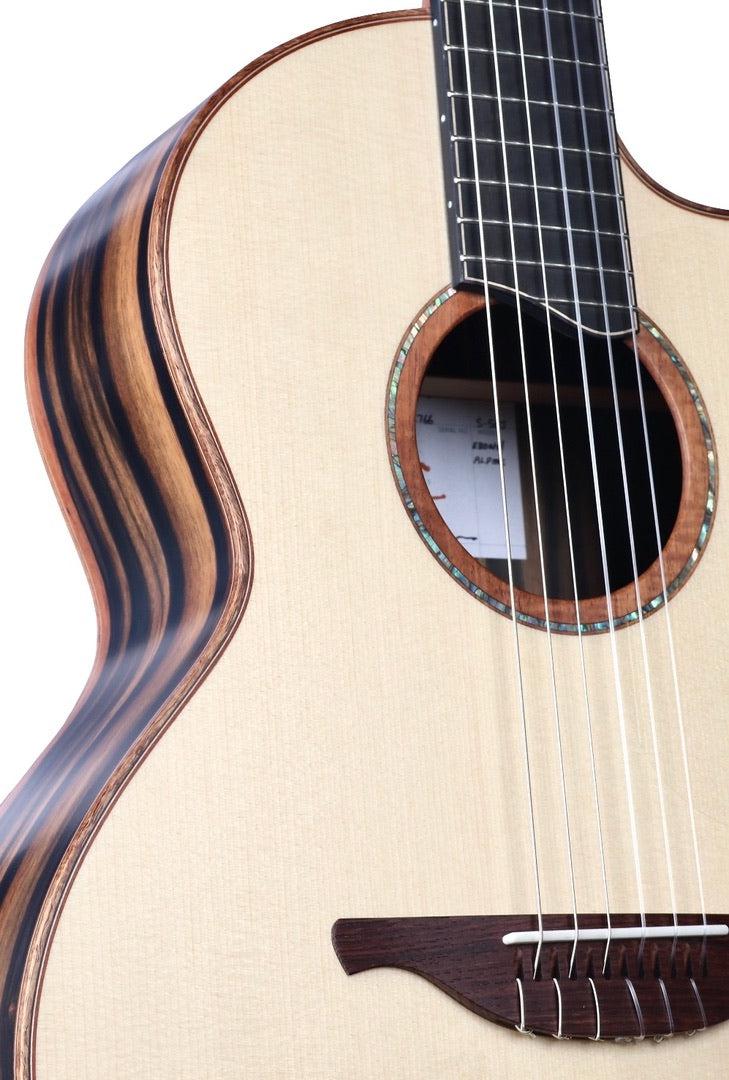 Lowden S50J Nylon Jazz Model Alpine Spruce / Ebony #26766 - Lowden Guitars - Heartbreaker Guitars