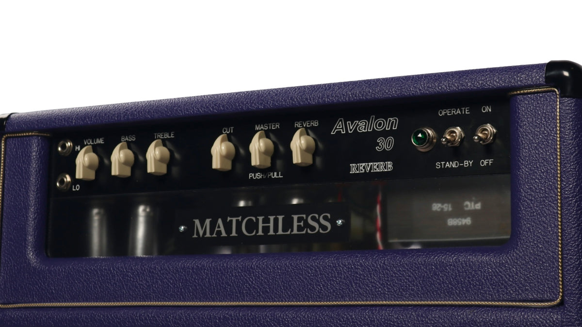 2026 Matchless Avalon Reverb 30w 1x12 Combo Purple / Gold #A20406