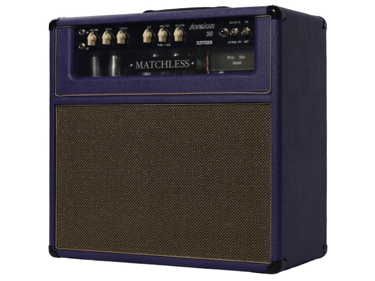 2026 Matchless Avalon Reverb 30w 1x12 Combo Purple / Gold #A20406