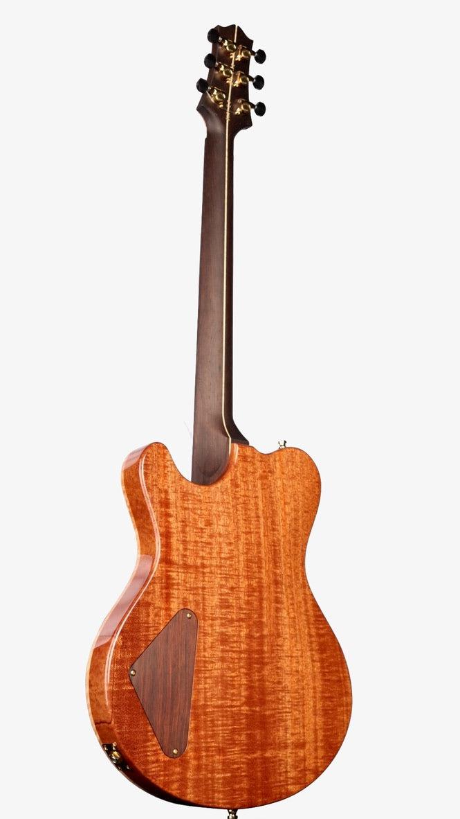 Nik Huber Dolphin II Tigereye Burst NAMM 2024 Edition #34528 - Nik Huber Guitars - Heartbreaker Guitars