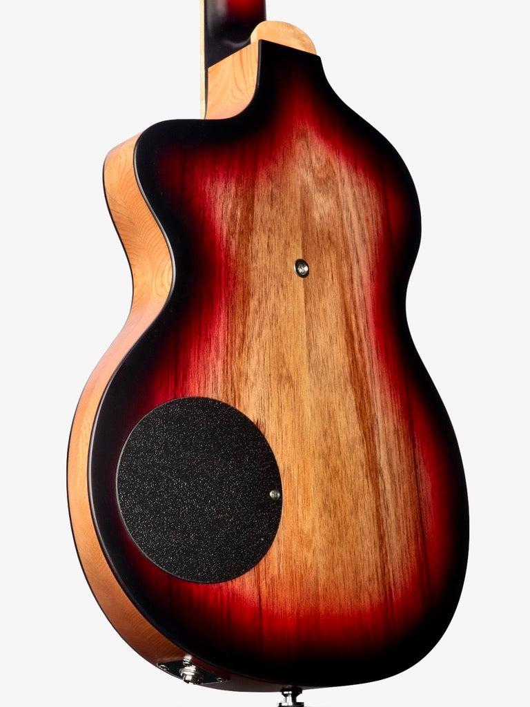 Rick Turner Model 1 Ltd. Edition Satin Black Acacia Burst "Heartbreaker Featherweight" #15 - Rick Turner Guitars - Heartbreaker Guitars