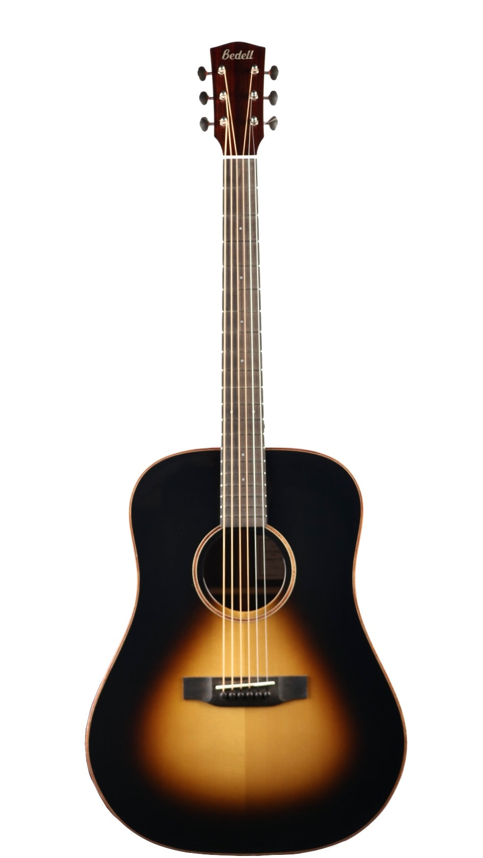 Bedell Coffee House Dreadnought Adirondack Spruce / East Indian Rosewood with K&K Pure Mini #324012