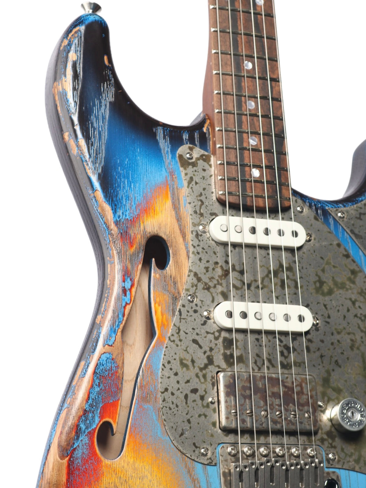 Paoletti Alfa Lounge Semi-Hollow HSS Heavy Deep Blue #341326