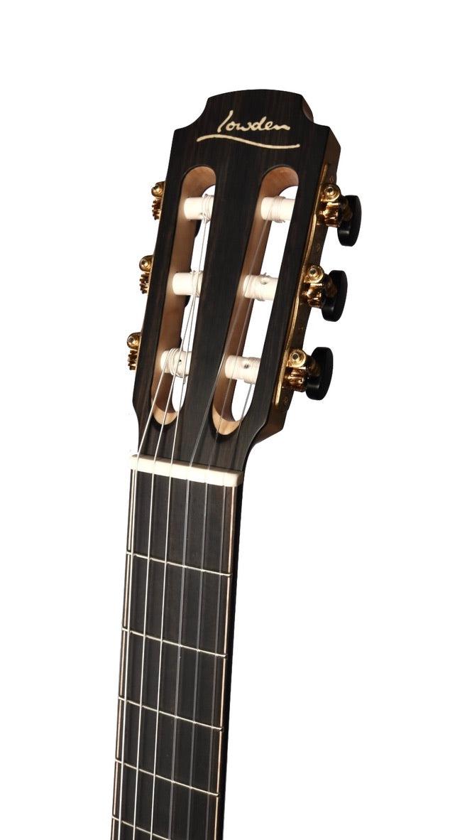 Lowden S50J Nylon Jazz Sinker Redwood / Fiddleback Mahogany #26843 - Lowden Guitars - Heartbreaker Guitars