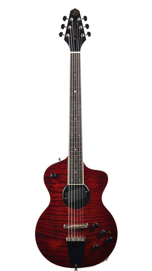 Rick Turner Model 1 Custom Flamed Redwood w/ Full Electronics Package #6039