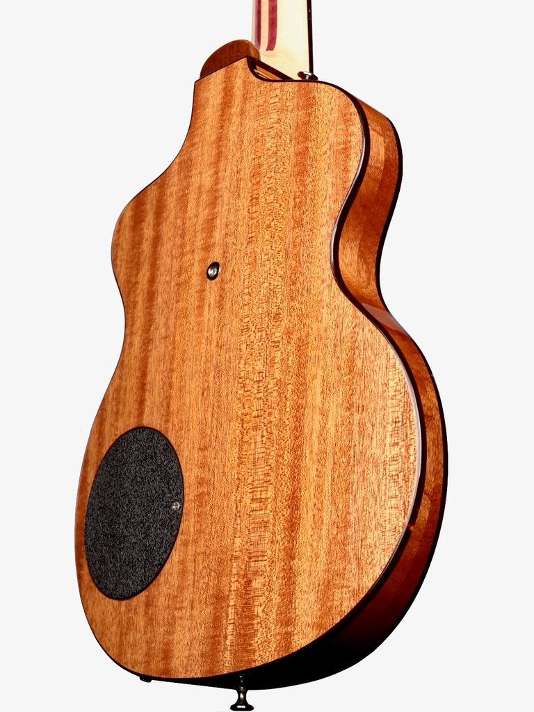 Rick Turner Model 1 Custom Deluxe Curly Redwood with Full Electronics Package #5800 - Rick Turner Guitars - Heartbreaker Guitars