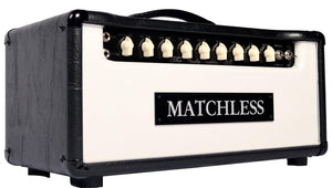 Matchless Independence 35w Reverb Head 2023 Black / White - Matchless Amplifiers - Heartbreaker Guitars