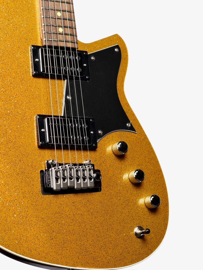 Reverend Tommy Koffin Signature Gold Metal Flake #56902 - Reverend Guitars - Heartbreaker Guitars