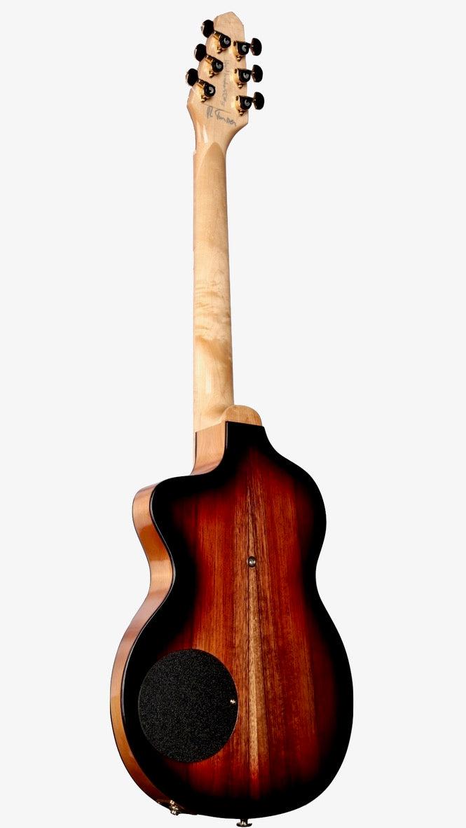 Rick Turner Model 1 Ltd. Edition Black Acacia Burst "Heartbreaker Featherweight" #13 - Rick Turner Guitars - Heartbreaker Guitars