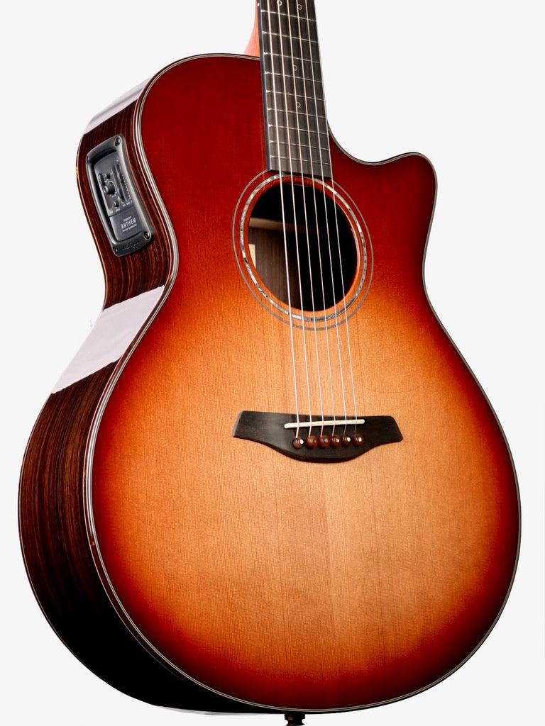 Furch Yellow Master's Choice Sunburst Gc-CR with Stage Pro Anthem Cedar / Indian Rosewood #106190 - Furch Guitars - Heartbreaker Guitars