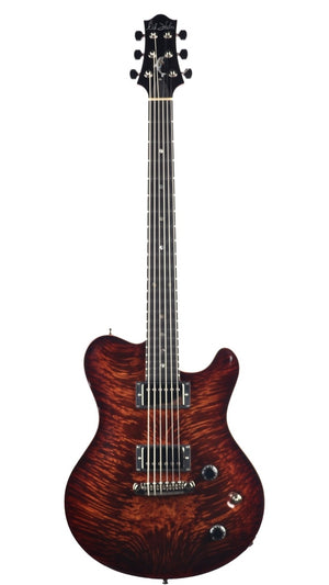 Nik Huber Burl Redwood Tigereye Burst #44978