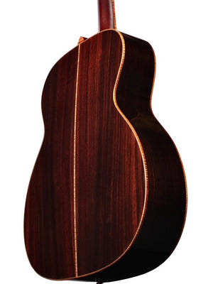 Santa Cruz OM Sunburst Adirondack / Indian Rosewood with Koa Appointments #418 - Santa Cruz Guitar Company - Heartbreaker Guitars