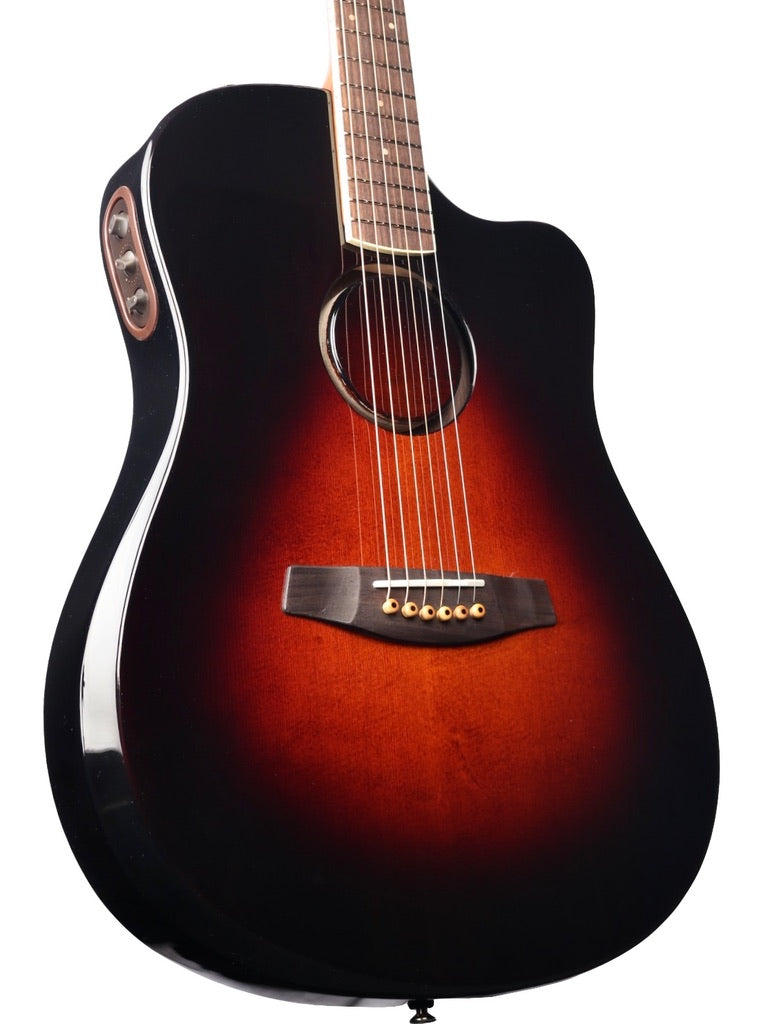 LR Baggs AEG-1 Sunburst Sitka Spruce / Rosewood #0779