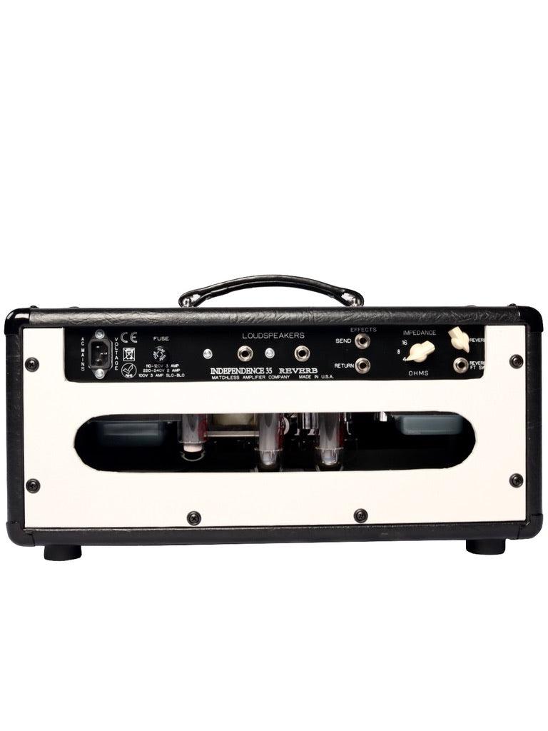 Matchless Independence 35w Reverb Head 2023 Black / White - Matchless Amplifiers - Heartbreaker Guitars