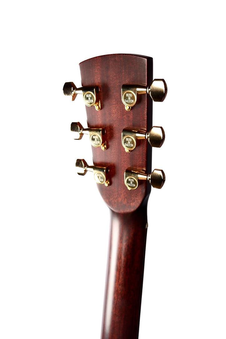 Huss and Dalton CM Custom Italian Bearclaw Spruce / Master Grade Figured Indian Rosewood #6121 - Huss & Dalton Guitar Company - Heartbreaker Guitars