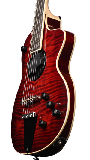 Rick Turner Model 1 Custom Flamed Redwood w/ Full Electronics Package #6039