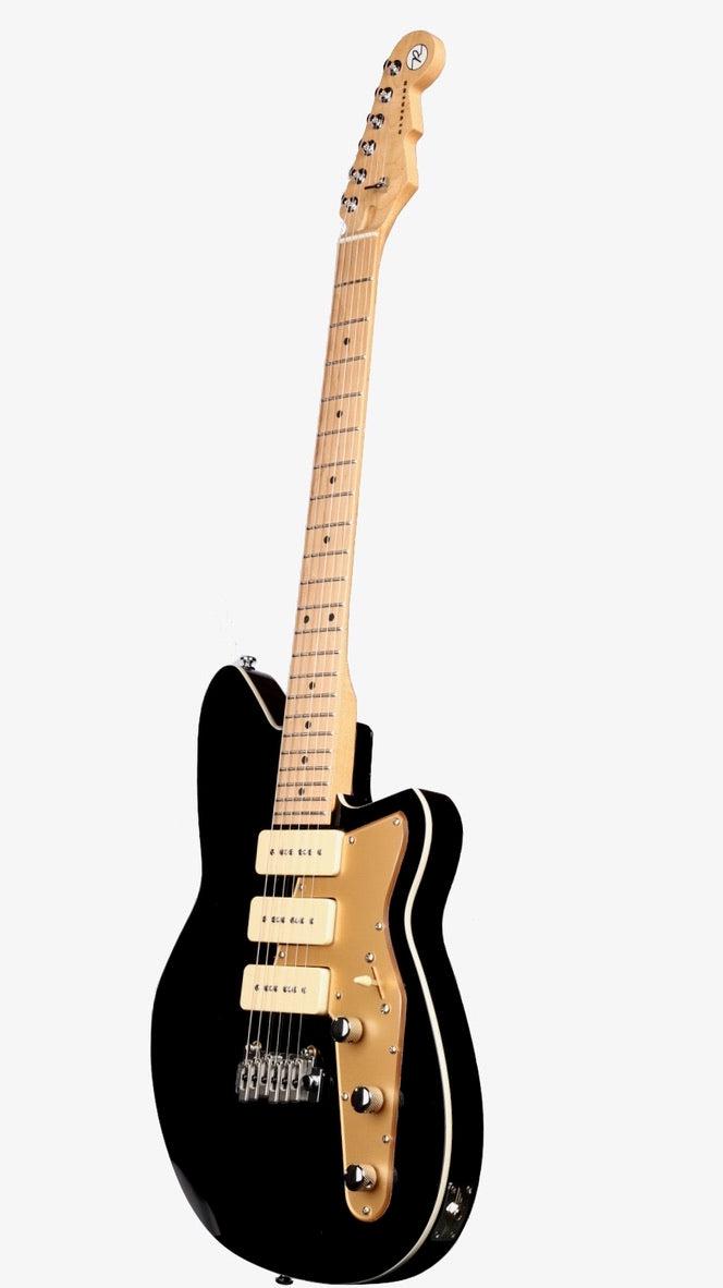 Reverend Jetstream 390 Midnight Black #57802 - Reverend Guitars - Heartbreaker Guitars