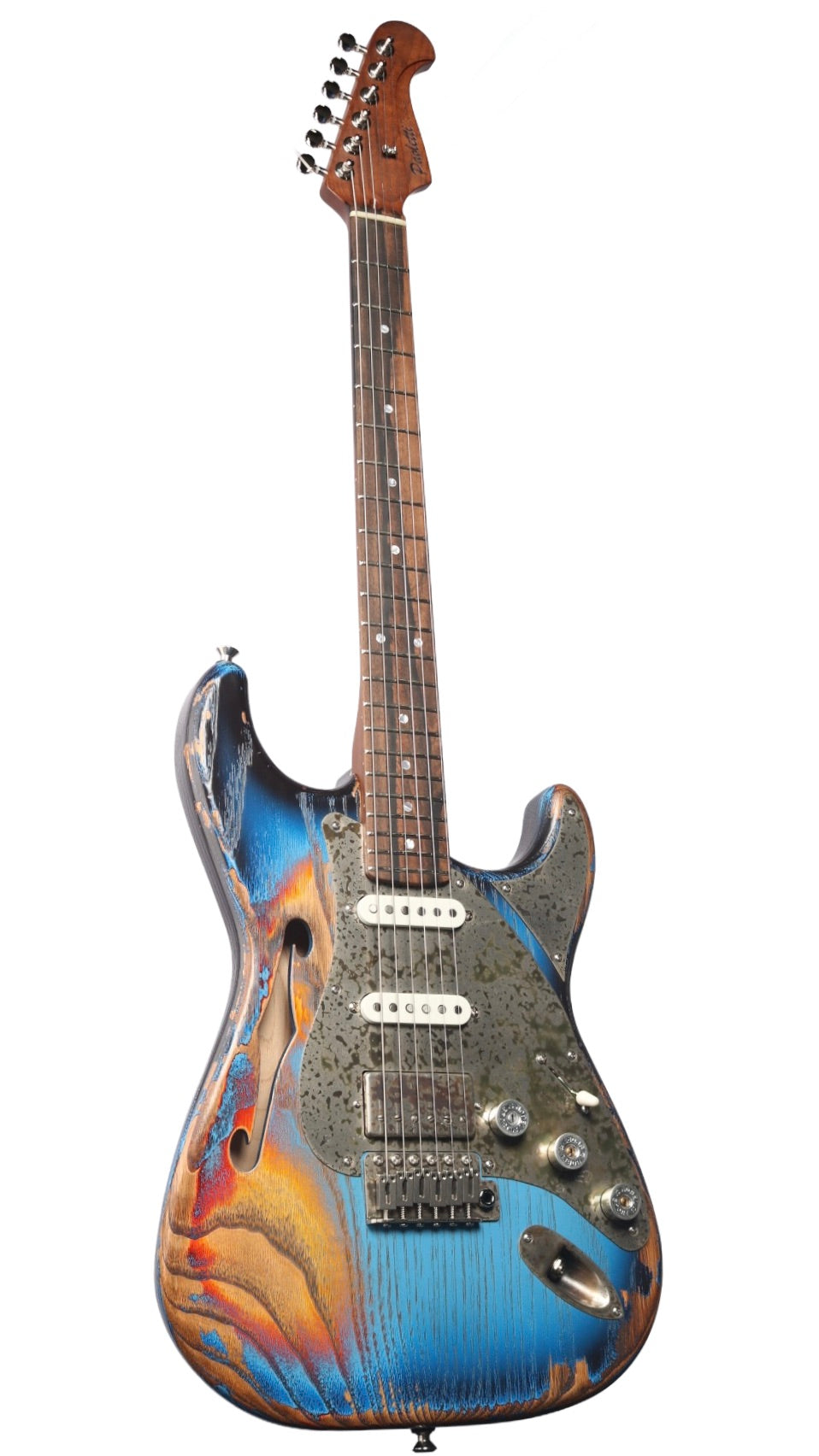 Paoletti Alfa Lounge Semi-Hollow HSS Heavy Deep Blue #341326