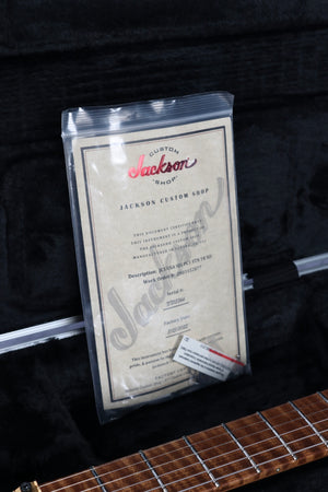 Jackson Custom Shop USA Signature Phil Collen PC1 Satin Transparent Red #13566 (Pre-Owned)