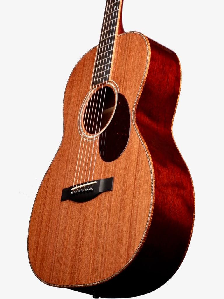Santa Cruz OOO Fort Ross Chapel Redwood / Upgraded Quilted Mahogany #6184 - Santa Cruz Guitar Company - Heartbreaker Guitars