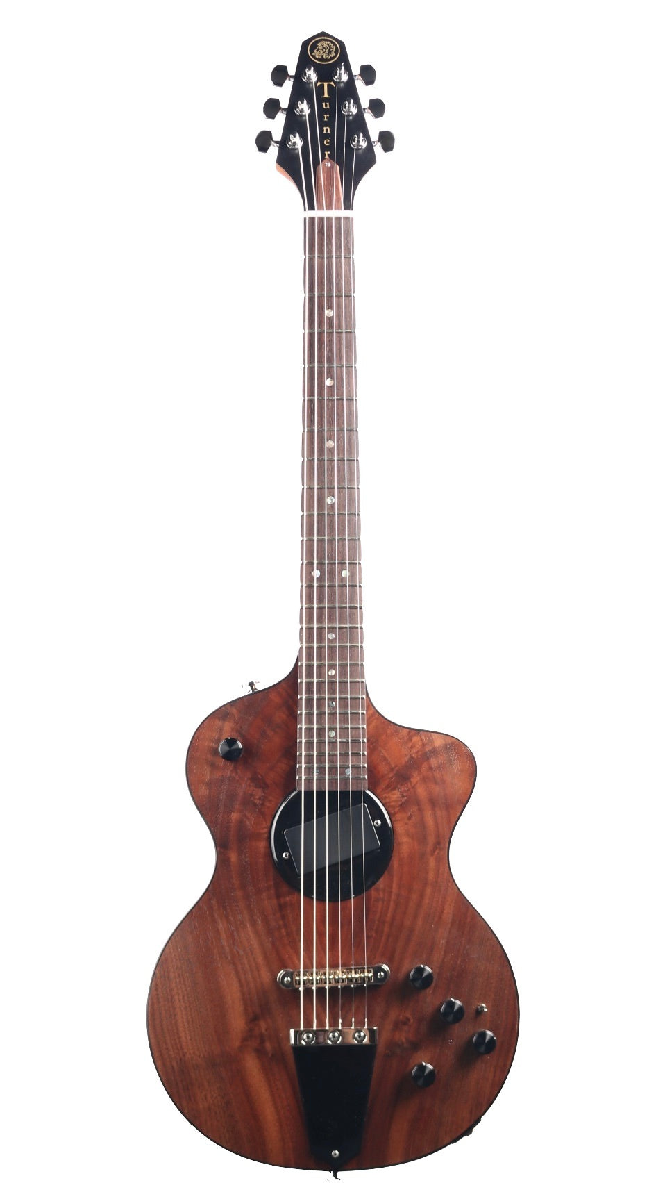 Rick Turner Model 1 Custom Walnut Top Satin Finish w/ Full Electronics Package #6042