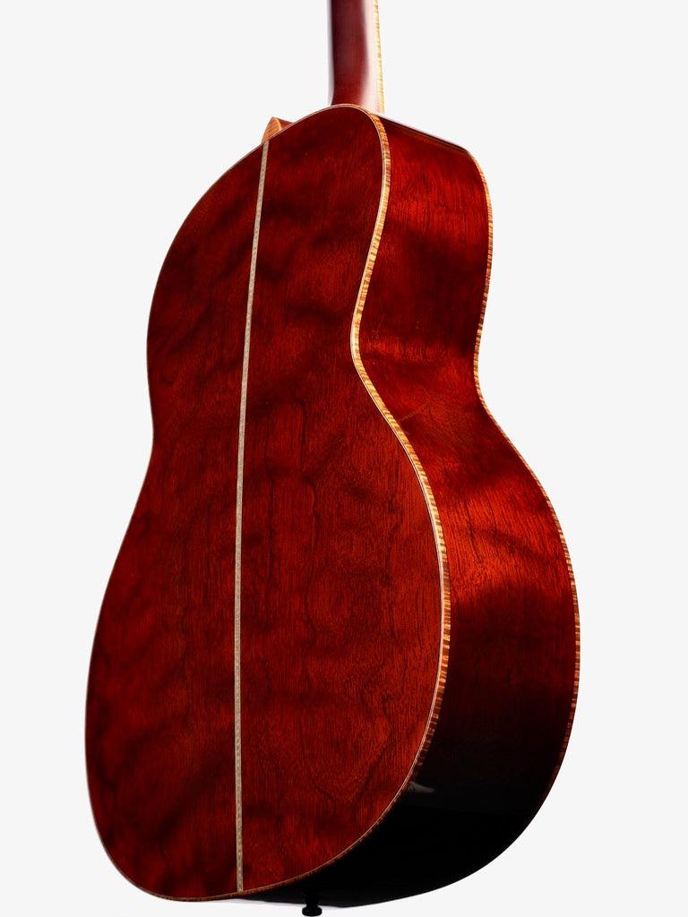 Santa Cruz OOO Fort Ross Chapel Redwood / Upgraded Quilted Mahogany #6184 - Santa Cruz Guitar Company - Heartbreaker Guitars