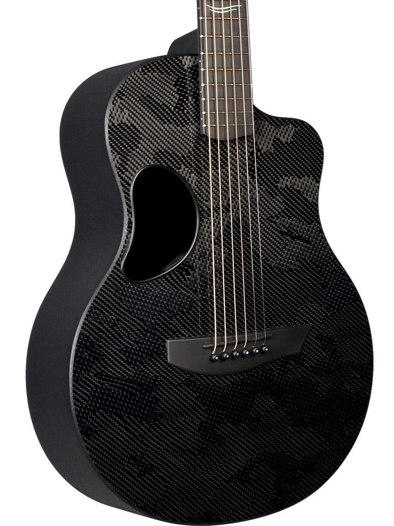 McPherson Carbon Fiber Blackout Touring w/ Camo Finish #12014 - McPherson Guitars - Heartbreaker Guitars