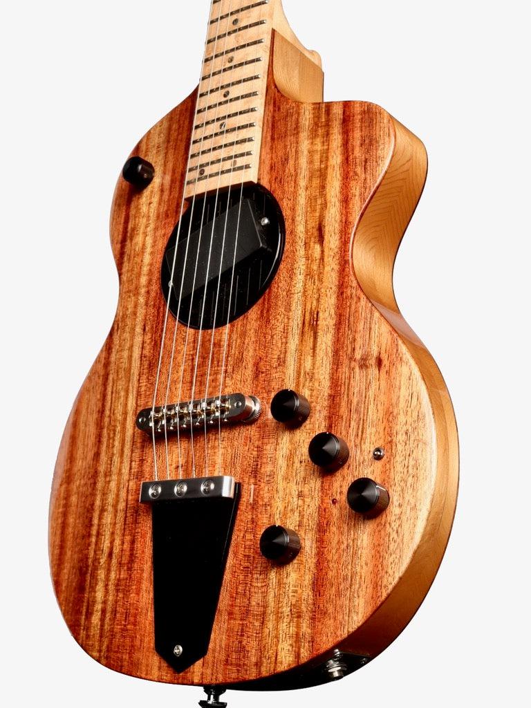 Rick Turner Model 1 Ltd. Edition Black Acacia "Heartbreaker Featherweight" #12 - Rick Turner Guitars - Heartbreaker Guitars