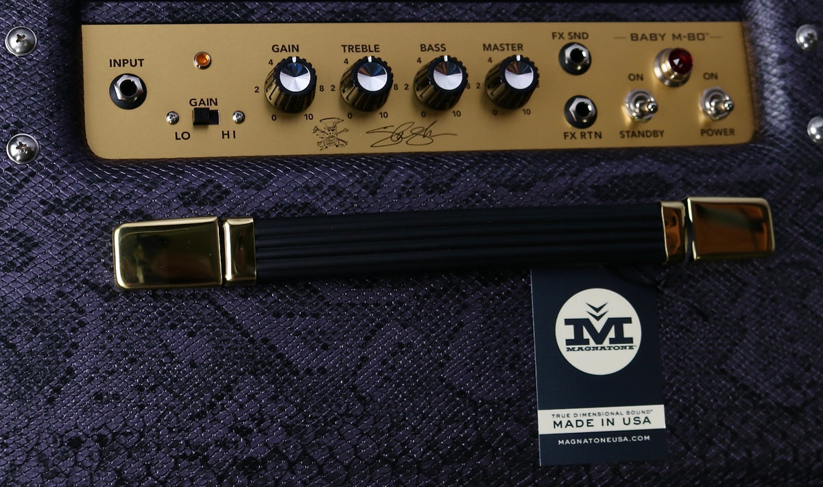 Magnatone Baby M-80 1x12 Combo Purple Python #7603