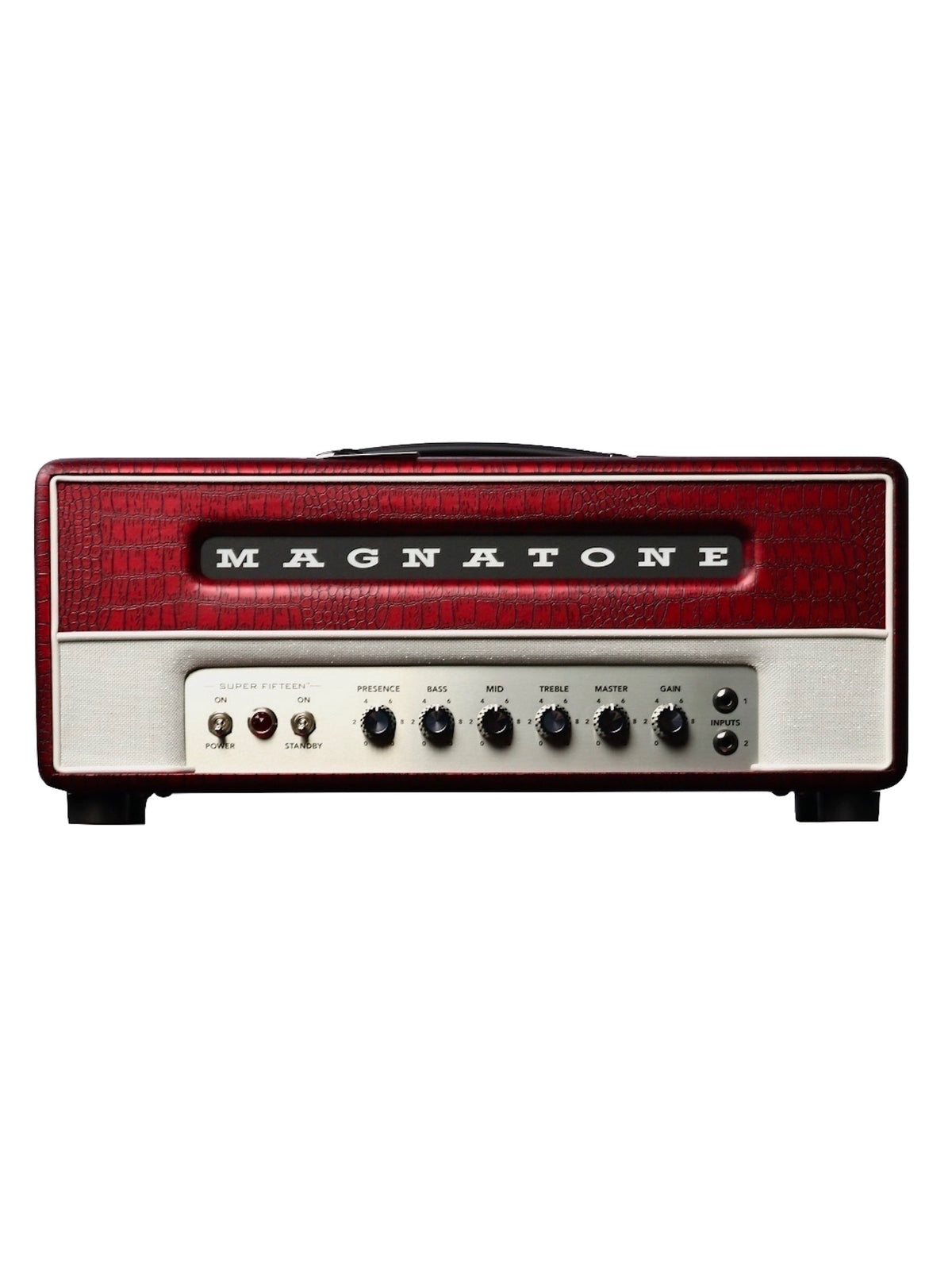 Magnatone Super Fifteen Red Croc Head #7752