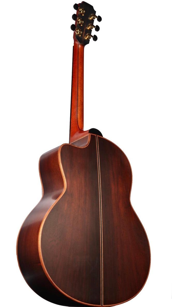 Lowden F50c Adirondack Spruce / Brazilian Rosewood with #2 Inlay Package #23417 (Pre-Owned) - Lowden Guitars - Heartbreaker Guitars