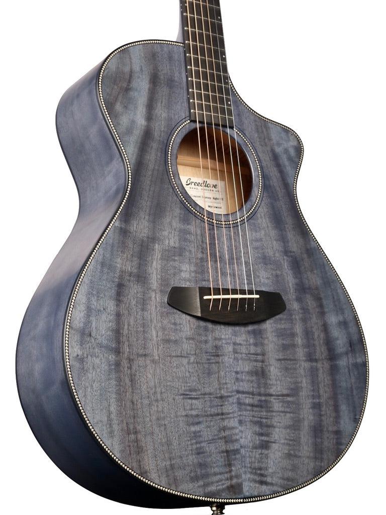 Breedlove Oregon Concert Stormy Night CE Myrtlewood / Myrtlewood #29154 - Breedlove Guitars - Heartbreaker Guitars