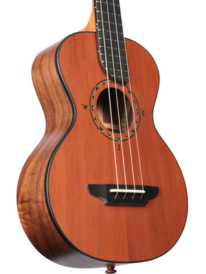 Compass Rose Ukulele Redwood / Walnut #6091