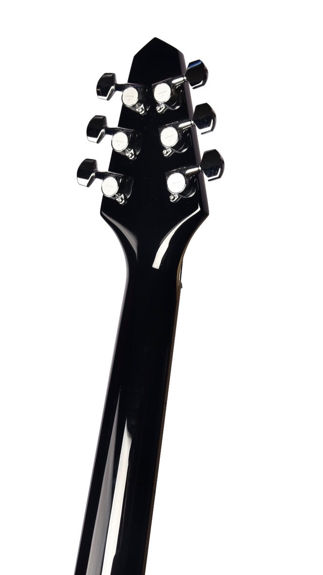 Rick Turner Model 1 Custom Black Gloss w/ Ivoroid Binding "The Stealth" #6000