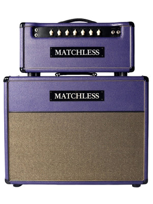 2024 Matchless Chieftain 40W Head + ESD212 Cabinet Purple / Gold