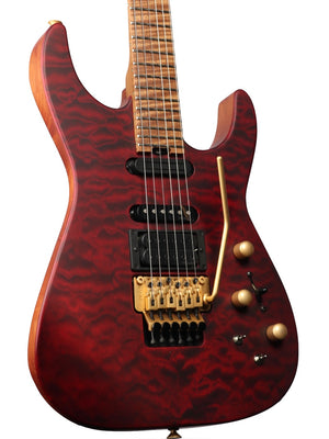 Jackson Custom Shop USA Signature Phil Collen PC1 Satin Transparent Red #13566 (Pre-Owned)