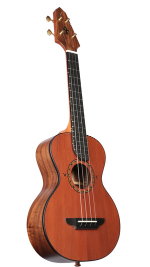 Compass Rose Ukulele Redwood / Walnut #6091