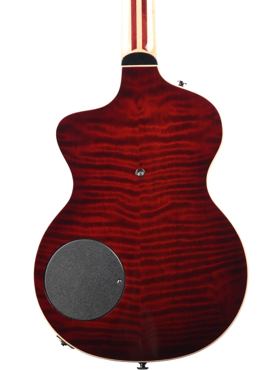 Rick Turner Model 1 Custom Flamed Redwood w/ Full Electronics Package #6039