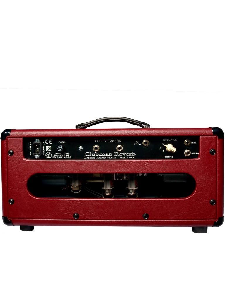 Matchless Clubman 35 Reverb Head DBR / Gold - Matchless Amplifiers - Heartbreaker Guitars