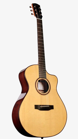 Bedell Limited Edition Orchestra Cutaway Adirondack / Figured East Indian Rosewood #123010 - Bedell Guitars - Heartbreaker Guitars