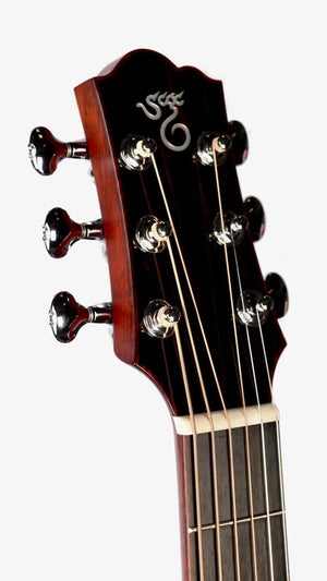 Santa Cruz Firefly Custom with Upgraded Snakewood Appointments Redwood / Indian Rosewood #306 - Santa Cruz Guitar Company - Heartbreaker Guitars