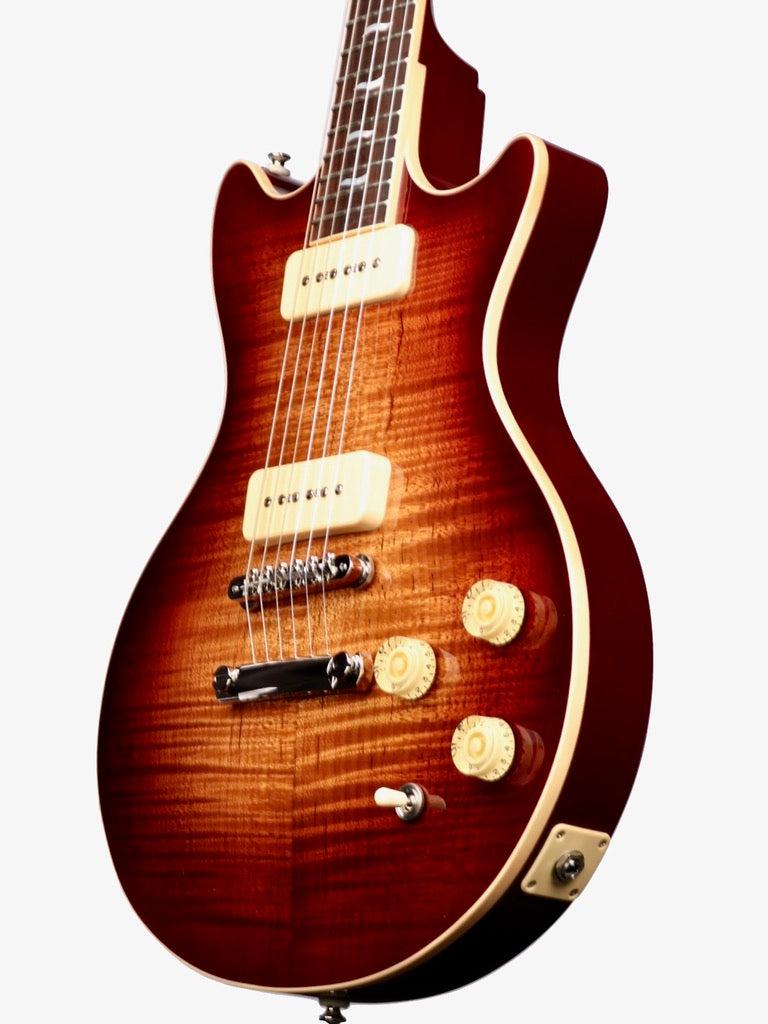 Huss and Dalton Meridian DC 2024 with Thermo-Cured Maple Top and Brazilian Rosewood Fretboard #E058 - Huss & Dalton Guitar Company - Heartbreaker Guitars