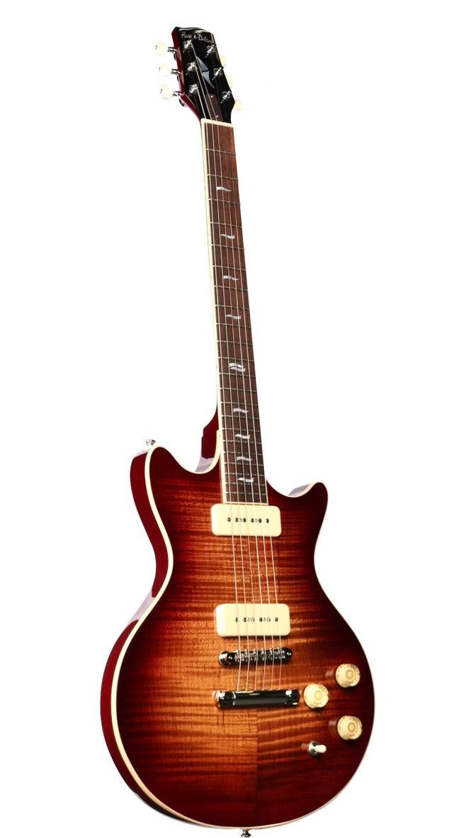 Huss and Dalton Meridian DC 2024 with Thermo-Cured Maple Top and Brazilian Rosewood Fretboard #E058 - Huss & Dalton Guitar Company - Heartbreaker Guitars