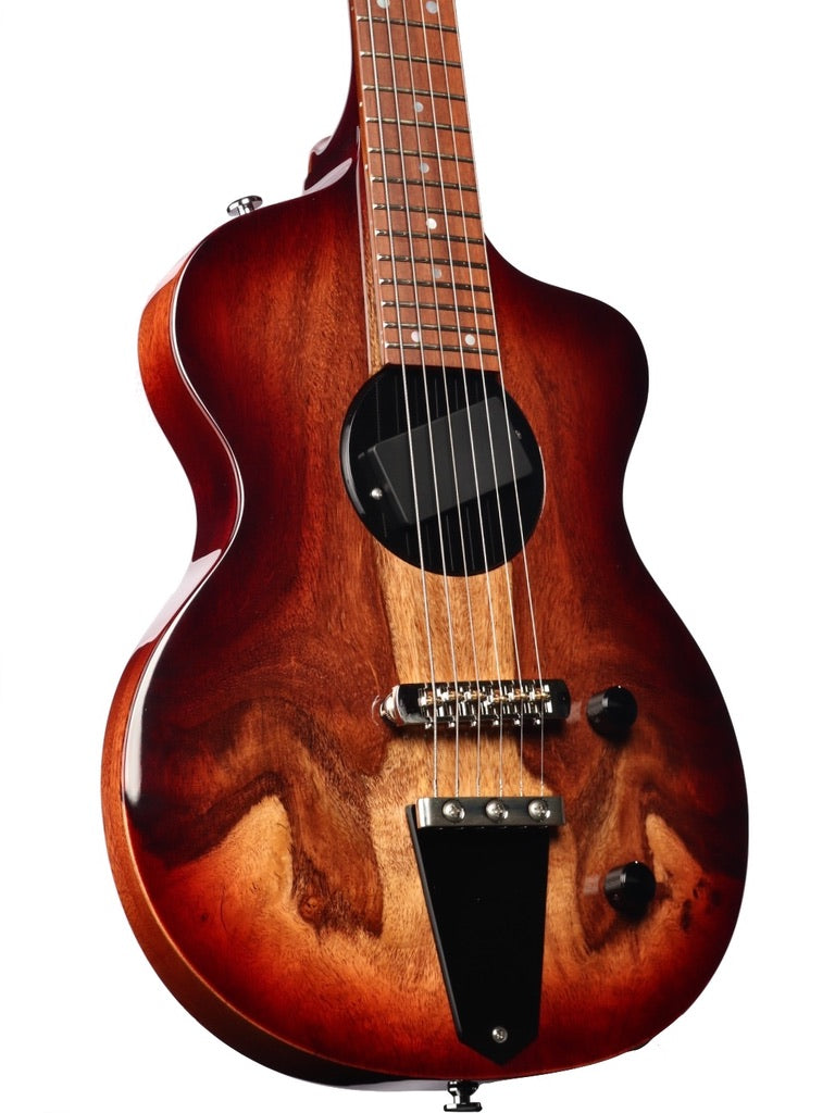 Rick Turner Model 1 Special w/ Hawaiian Raintree Top #6001