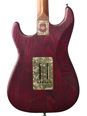 Paoletti Alfa Amaranth Chianti Wine HSS with Walnut Pickups #313426