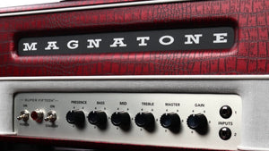 Magnatone Super Fifteen Red Croc Head #7752