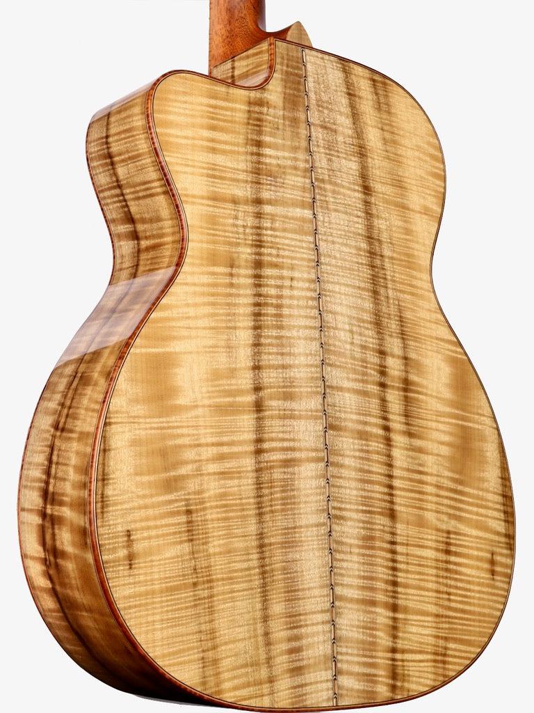 Bourgeois OMC DB Signature Aged Tone Bearclaw Italian Spruce / Myrtle #9626 - Bourgeois Guitars - Heartbreaker Guitars