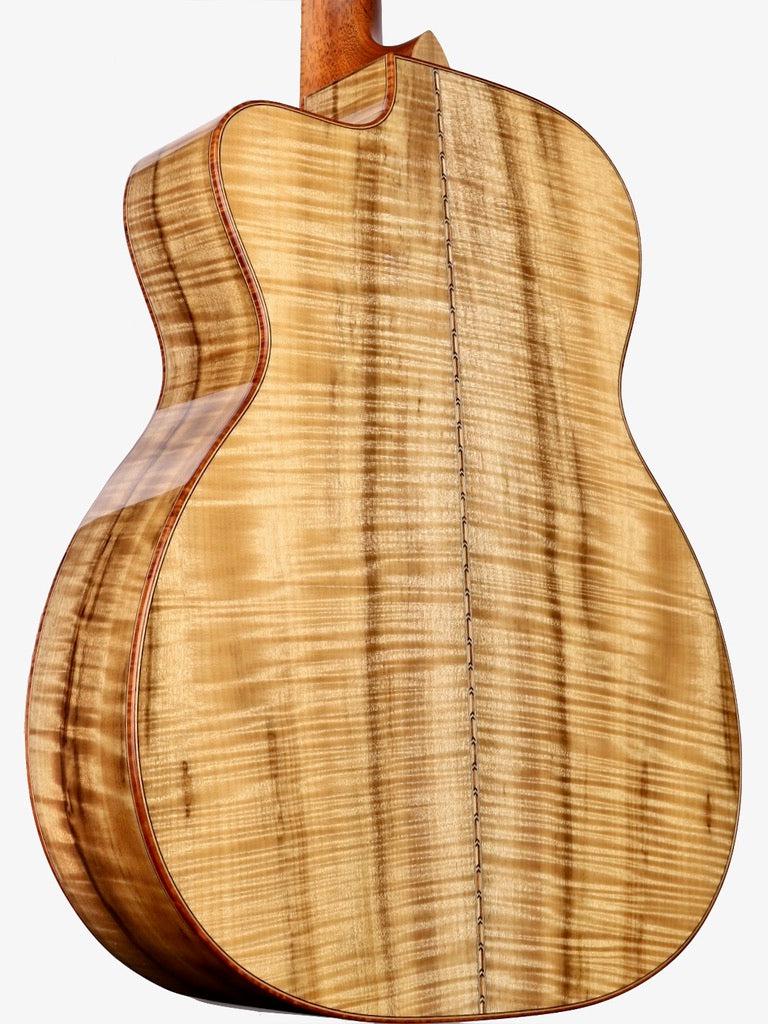 Bourgeois OMC DB Signature Aged Tone Bearclaw Italian Spruce / Myrtle #9626 - Bourgeois Guitars - Heartbreaker Guitars